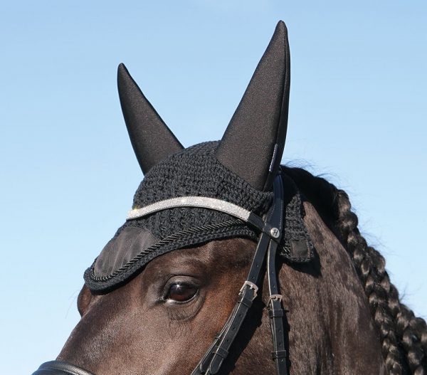 Ušaňa pre koňa, čierna | ProHorse.sk