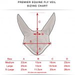 Fly Veils Size Chart