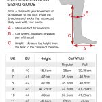 SS19 ACQUISTO Mens Long Boot Size Guide