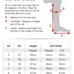 BRECON Country Boot Size Guide