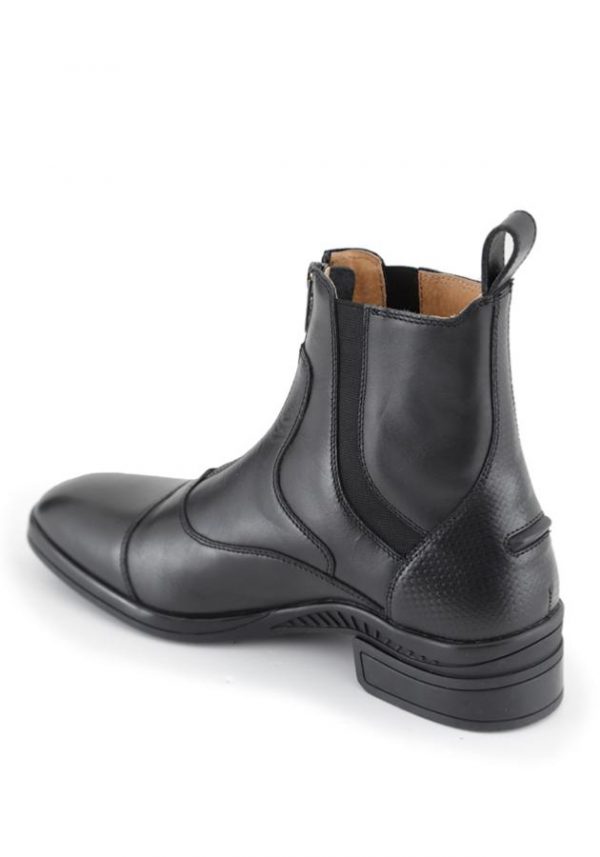 Dámske kožené topánky Aston Carbon Tech -čierne-Koža z mikrovlákna Carbon Tech | ProHorse.sk