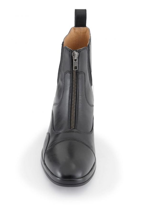 Dámske kožené topánky Aston Carbon Tech -čierne-Koža z mikrovlákna Carbon Tech | ProHorse.sk