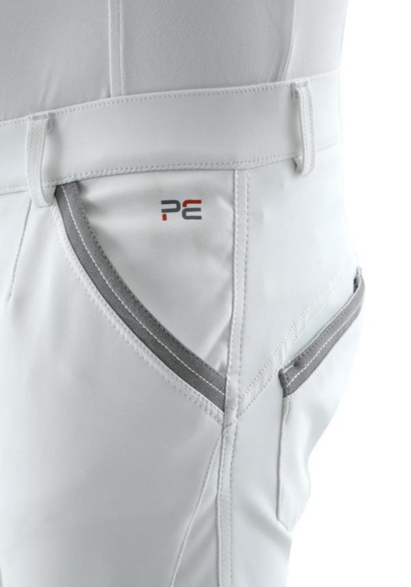 Pánske nohavice s gélovým kolenom Barusso-biele,modré,antracitové | ProHorse.sk