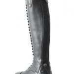 SS20-Maurizia-Ladies-Lace-Front-Long-Leather-Riding-Boots-Black-3-4-Rear-Det
