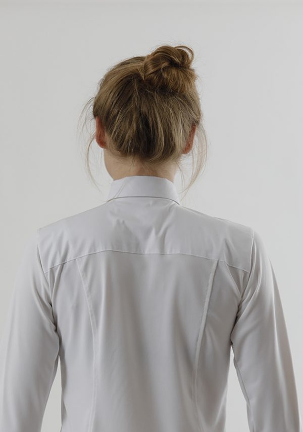 Dámska košeľa s dlhým rukávom Tessa - biela, vanilka | ProHorse.sk