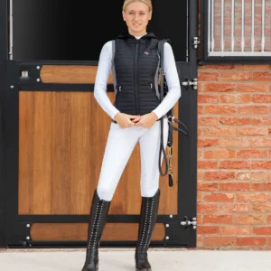 Dámska hybridná technická jazdecká vesta Lamera