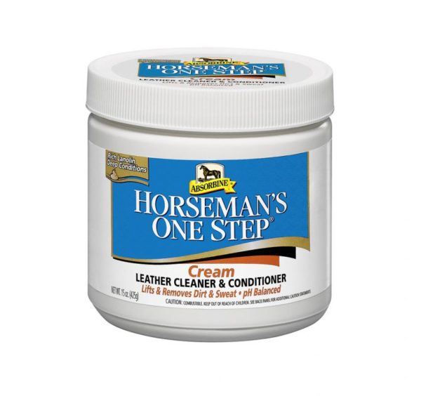 HORSEMAN´S ONE STEP® ČISTIACI KRÉM NA KOŽENÉ VÝROBKY | ProHorse.sk