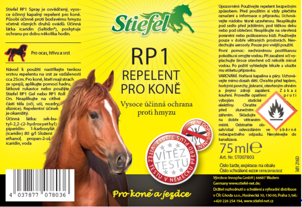 RP1 Repelent pre kone a jazdcov | ProHorse.sk