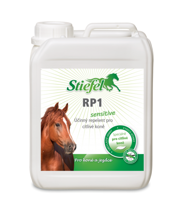 Repelent RP1 Sensitive ekonomické balenie - Sprej bez alkoholu pre kone s citlivou kožou | ProHorse.sk