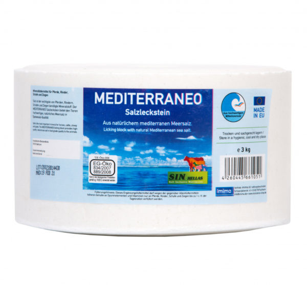 Minerálne liz z prémiovej morskej soli zo Stredomoria Mediteraneo | ProHorse.sk