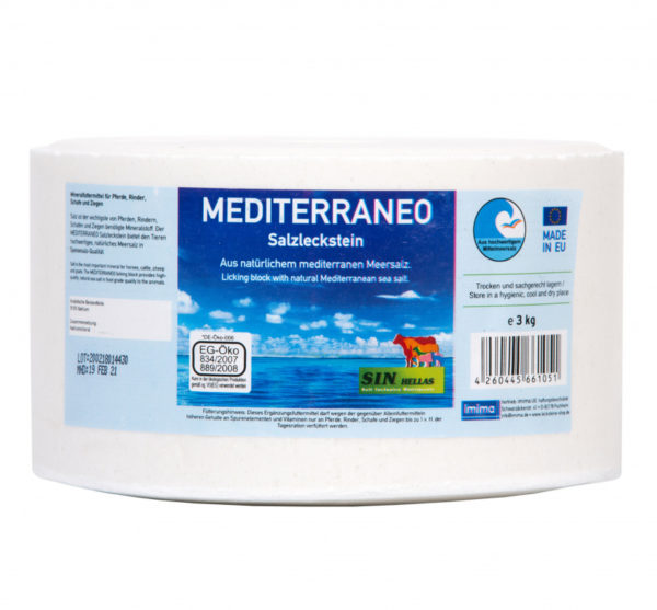 Minerálne liz z prémiovej morskej soli zo Stredomoria Mediteraneo