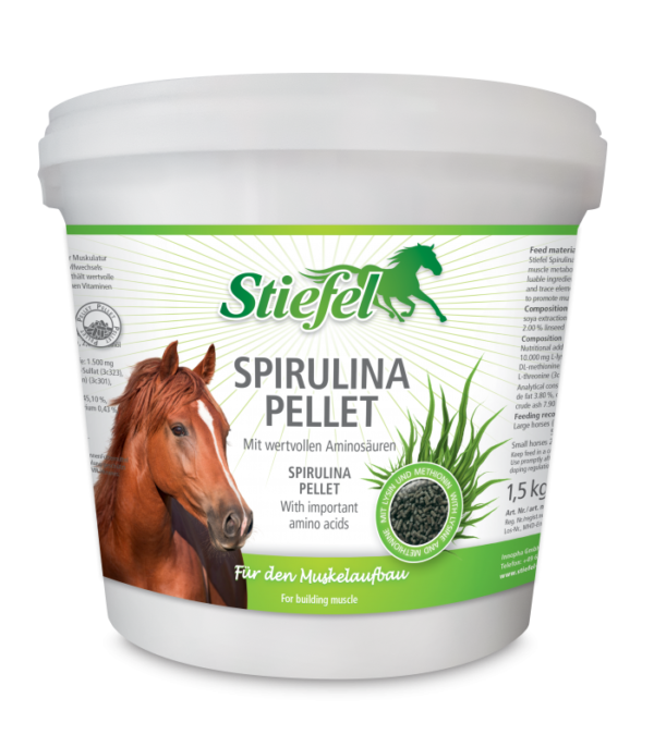 Spirulina pre nasvalenie - pelety | ProHorse.sk