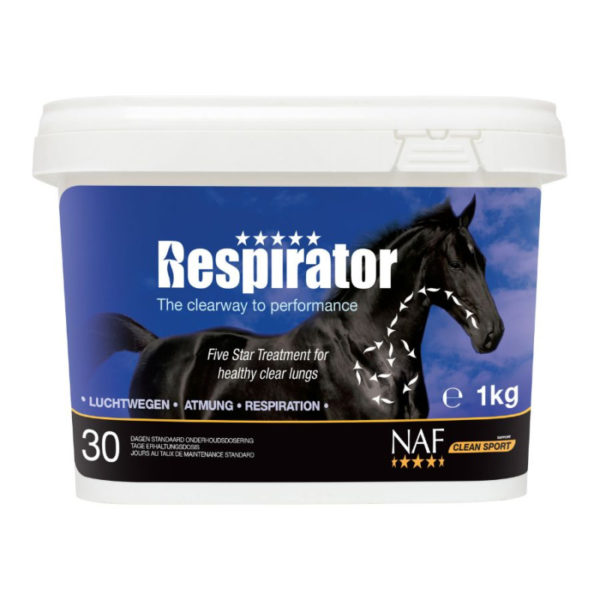 Respirator powder (prášok), pomoc pri ťažkostiach s dýchaním