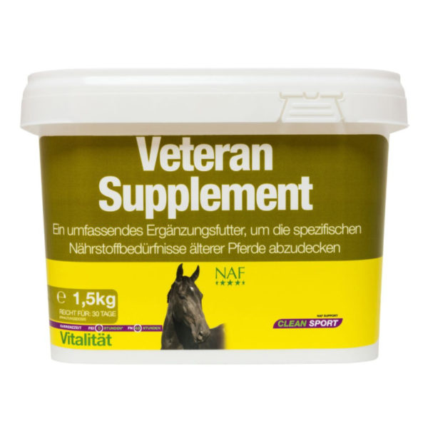 Veteran supplement, kŕmny doplnok s MSM a probiotikami špeciálne pre staršie kone | ProHorse.sk