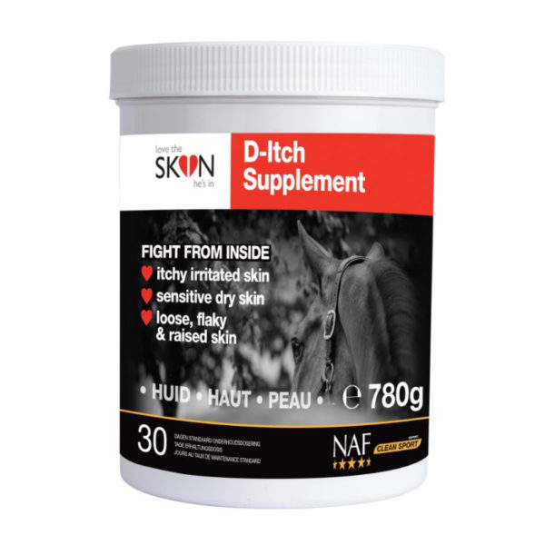 D-Itch Supplement účinný výživový doplnok proti podrážděnej pokožke nie len pre muchárov | ProHorse.sk