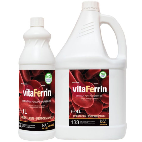 VitaFerrin pre maximálny výkon s poriadnou dávkou železa | ProHorse.sk