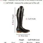 passaggio-ladies-leather-field-tall-riding-boot-black-size-guide