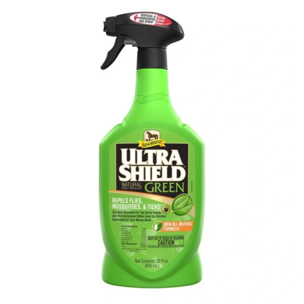 Absorbine UltraShield GREEN – prírodný konský dezodorant s esenciálnymi olejmi | ProHorse.sk